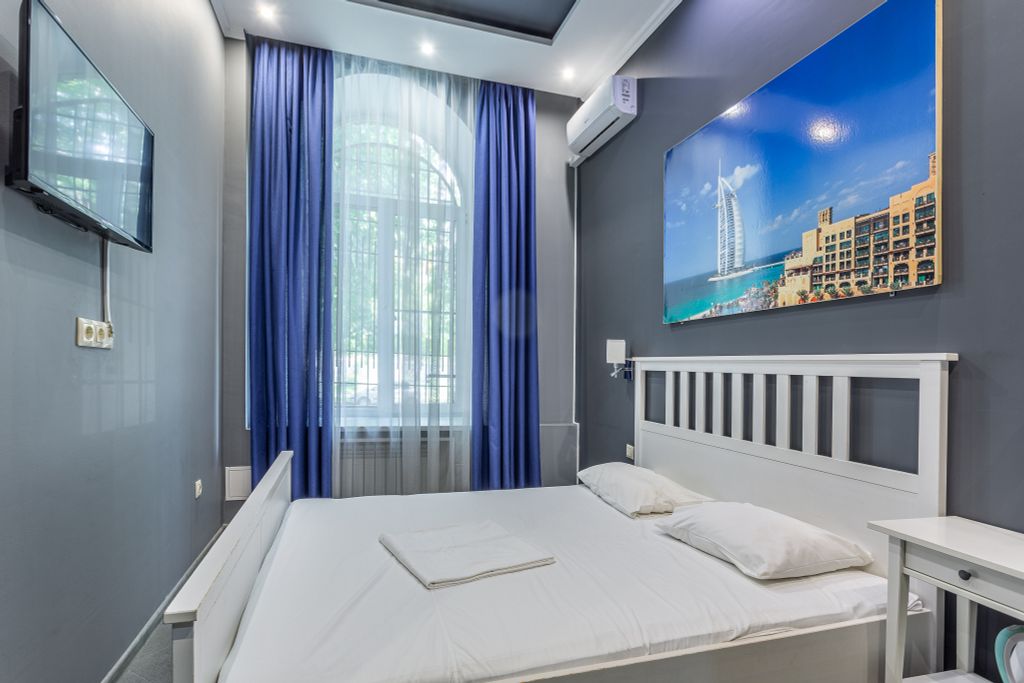 Брусника Полежаевская — Двухместный номер с 1 кроватью стандарт