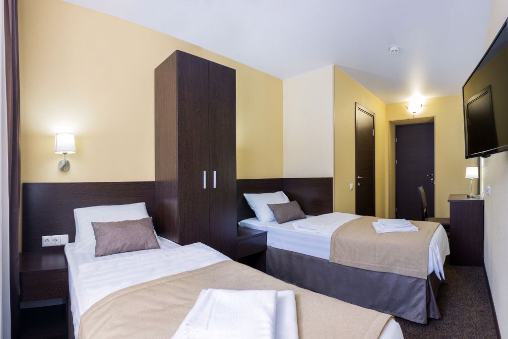 Ваш Отель — Двухместный номер с 2 отдельными кроватями стандарт