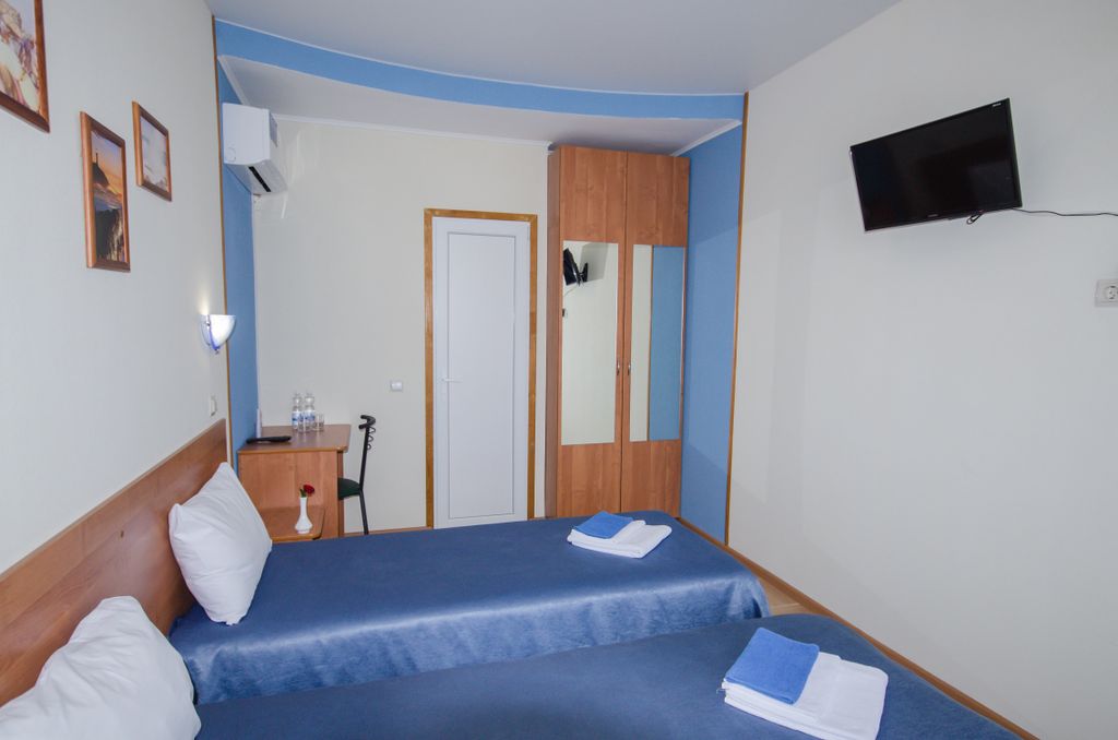 Два Маяка — Двухместный номер с 2 отдельными кроватями мини-рум