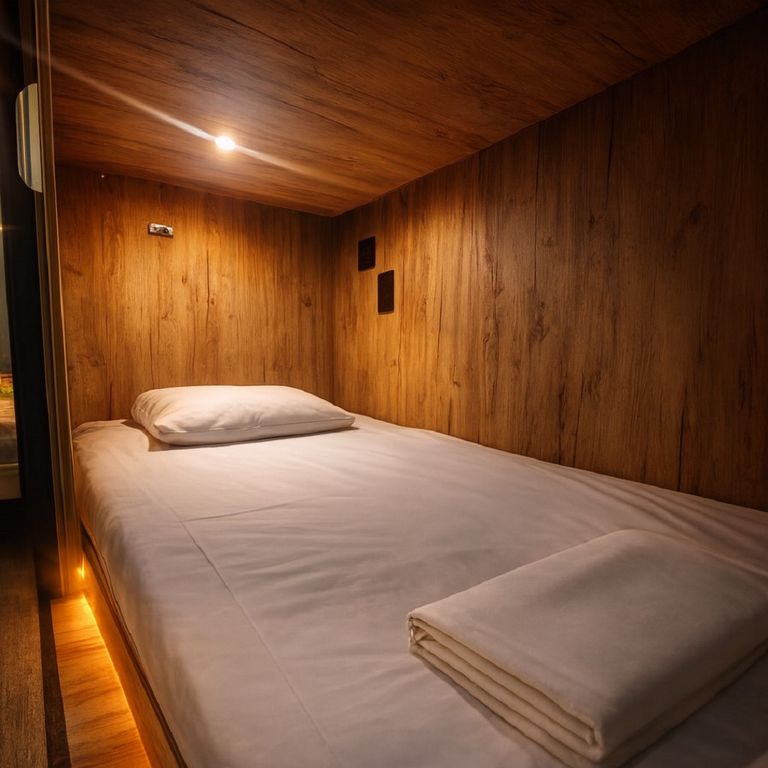 Автор Таганка — Многоместный смешанный номер Капсула в общем восьмиместном номере