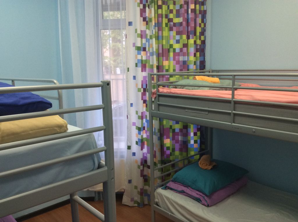 7 Sky Hostel Krasnoselskaya — Многоместный женский номер Улучшенный
