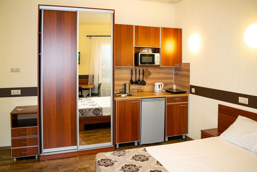 Лермонтова8 — Двухместный номер с 1 кроватью студия