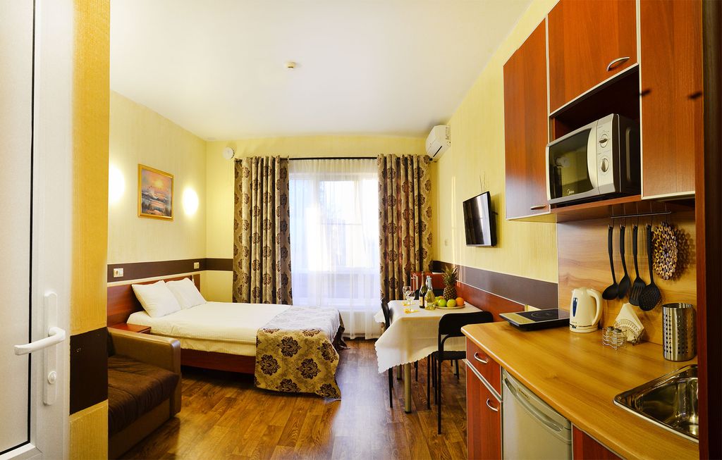 Лермонтова8 — Двухместный номер с 1 кроватью студия