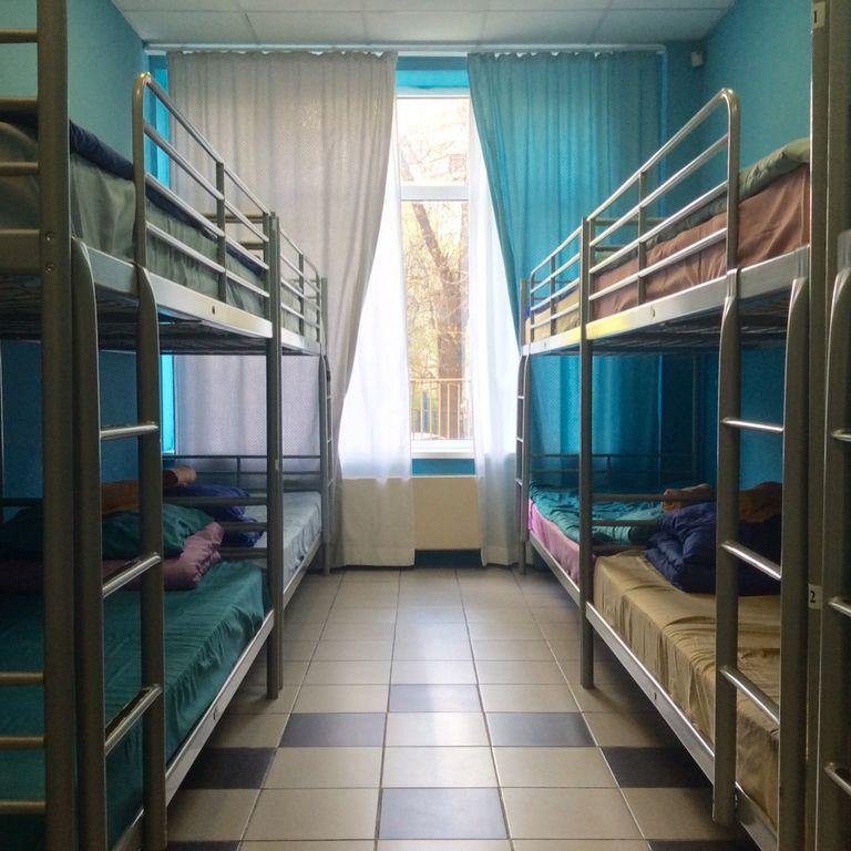 7 Sky Hostel Krasnoselskaya — Многоместный мужской номер десятиместный