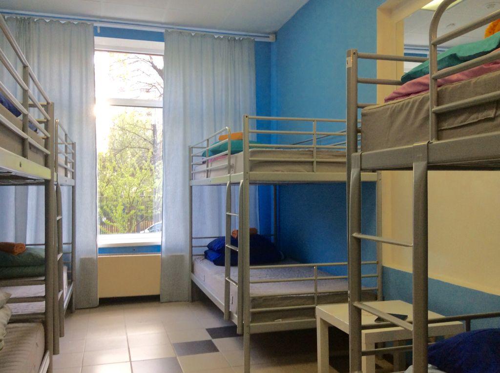 7 Sky Hostel Krasnoselskaya — Многоместный смешанный номер восьмиместный для мужчин