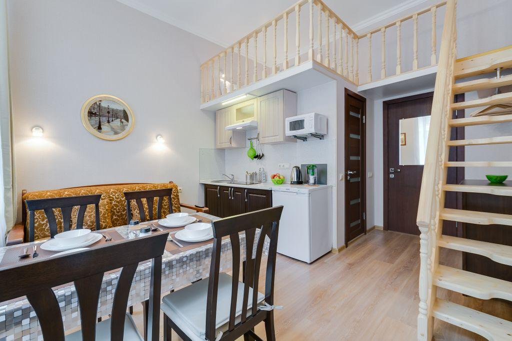Duplex apartments on Pushkinskaya 9 — Апартаменты улучшенные