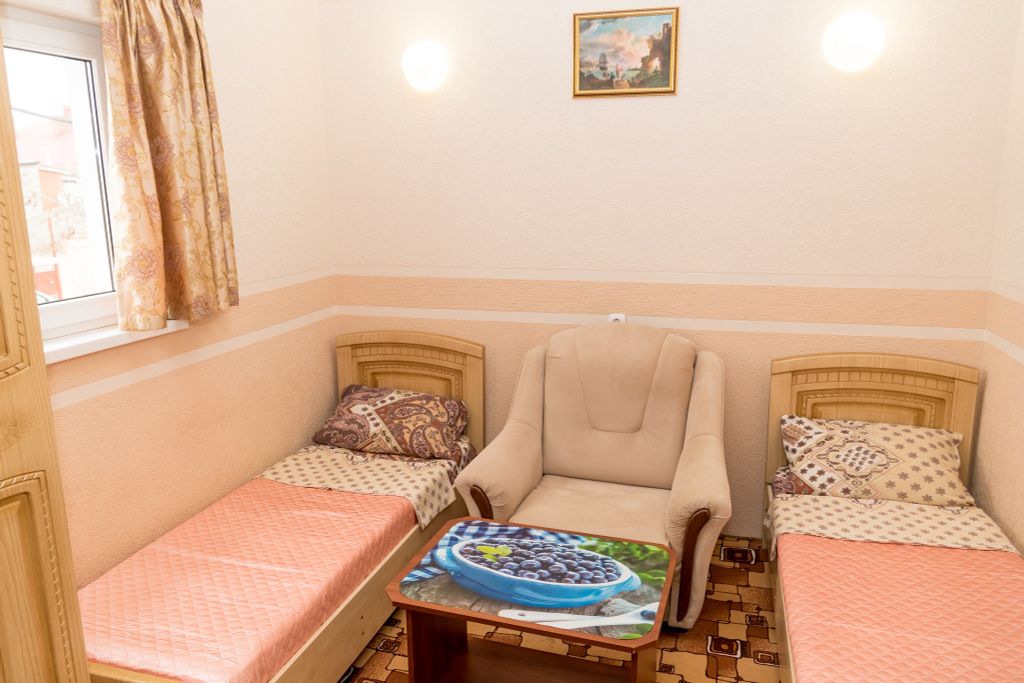 Ника — Двухместный номер с 2 отдельными кроватями эконом