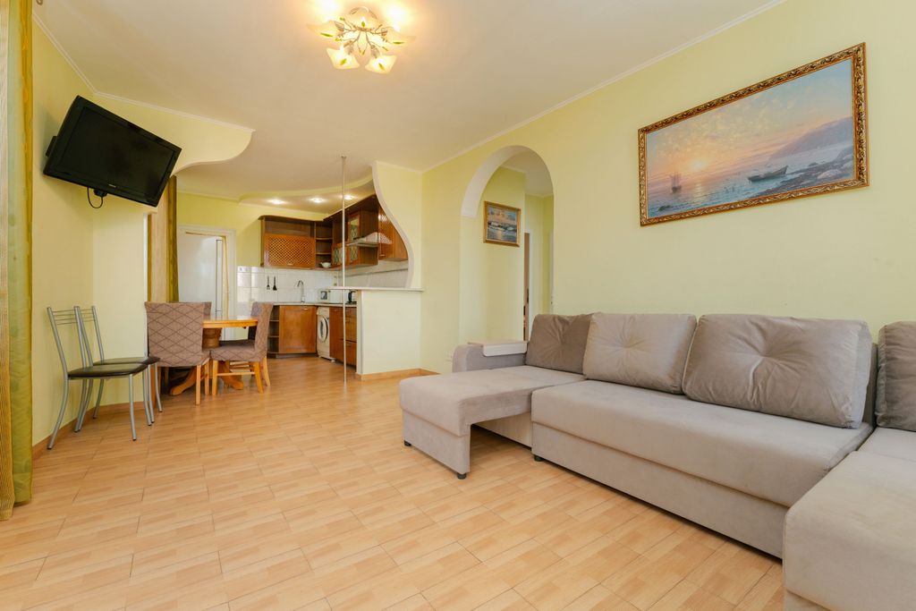 Клименко Хаус — Апартаменты улучшенные с 2 спальнями и террасой с видом на море