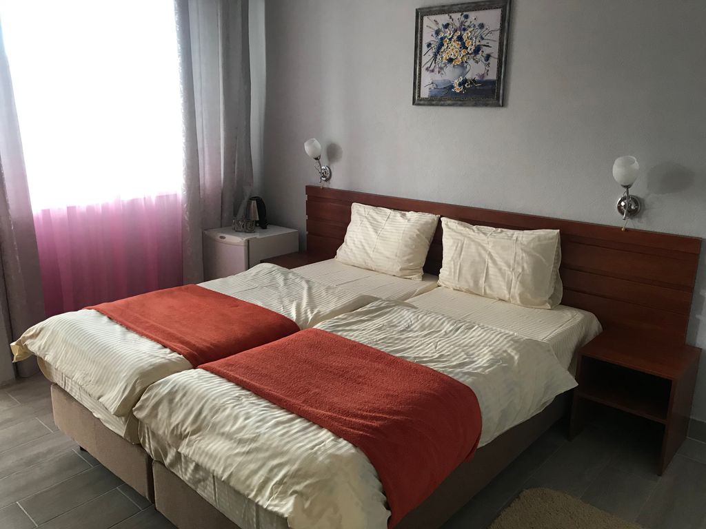 Мечта — Двухместный номер с 2 отдельными кроватями эконом с видом на море