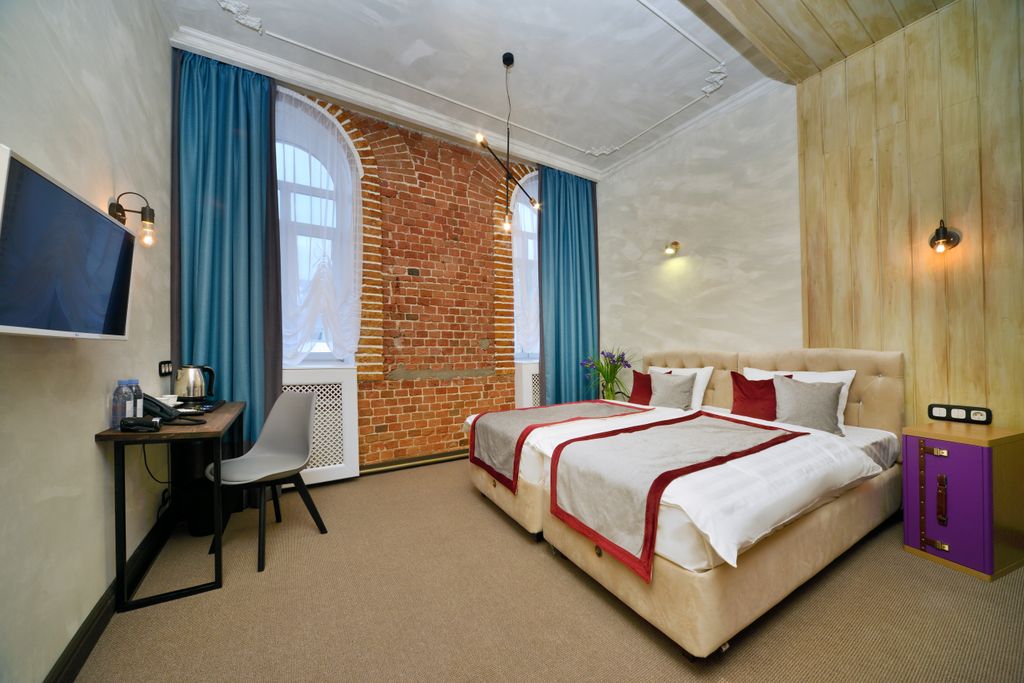 Чемодановъ — Двухместный номер с 1 кроватью комфорт