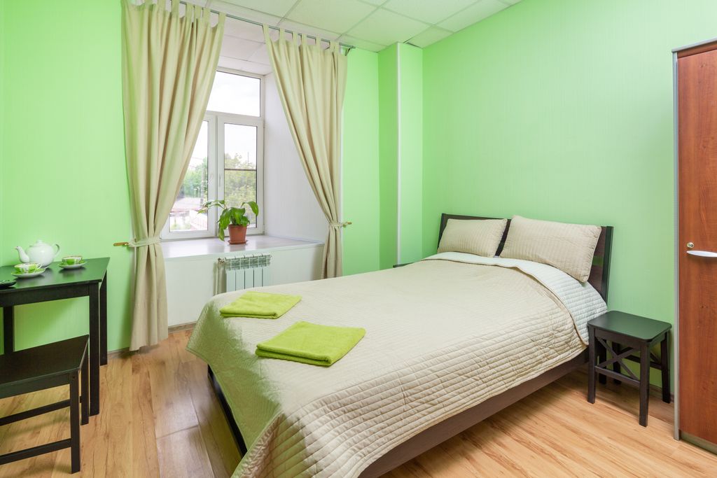 Бугров — Двухместный номер с 1 кроватью и общей ванной комнатой