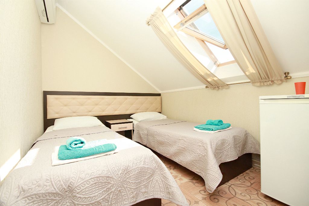 Золотая Миля — Двухместный номер с 1 кроватью стандарт в мансарде