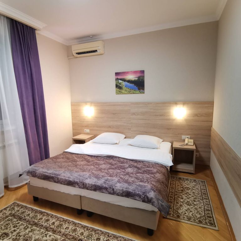 Магнолия — Двухместный номер с 1 кроватью стандарт с двухспальной кроватью