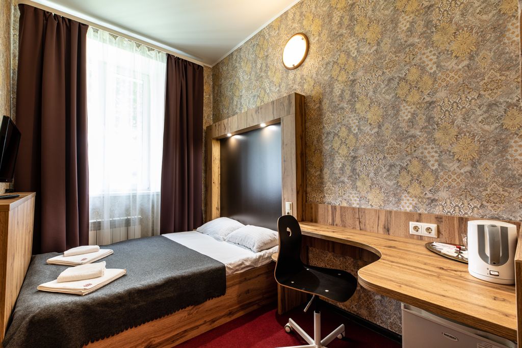 Гостиница "Первый Поезд" — Одноместный номер с 2-х спальной кроватью