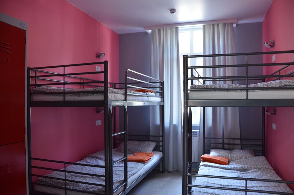 Хостел Солнечный — Многоместный мужской номер четырехместный