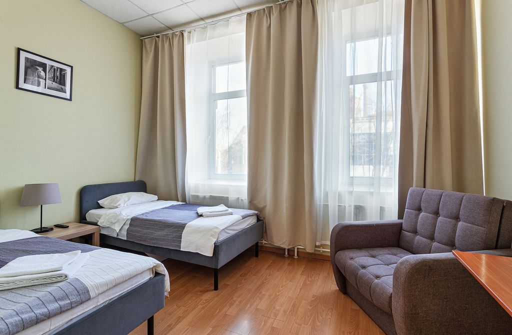 Петрополис — Двухместный номер с 2 отдельными кроватями студио