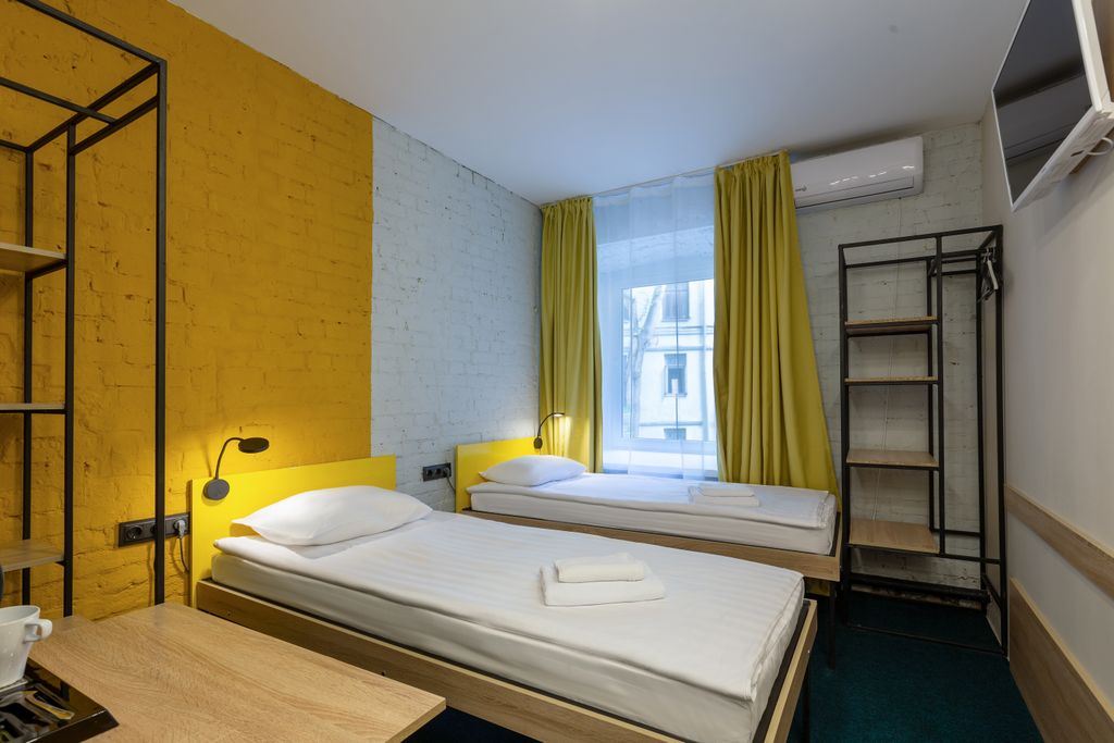 Axel Hotel — Двухместный номер с 2 отдельными кроватями 2-х Местный номер с раздельными кроватями