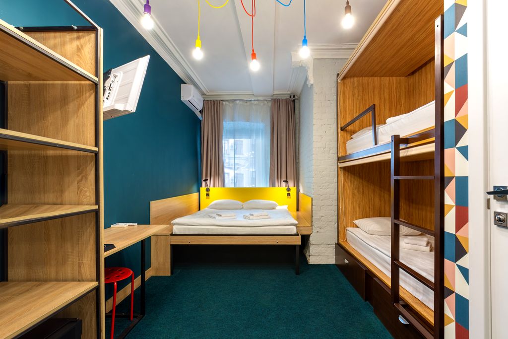 Axel Hotel — Четырёхместный номер семейный