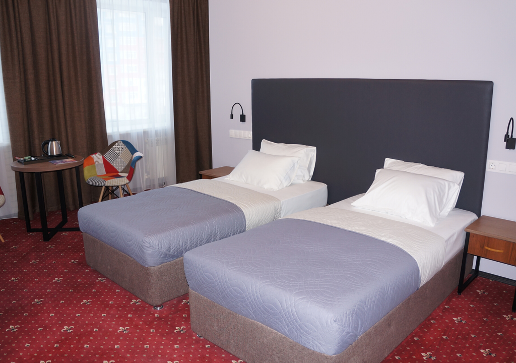 Sky hotel — Двухместный номер с 2 отдельными кроватями стандарт комфорт