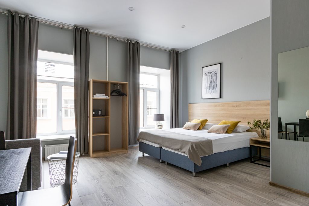 Номера на Невском 111 — Двухместный номер с 1 кроватью Апартаменты с кухней