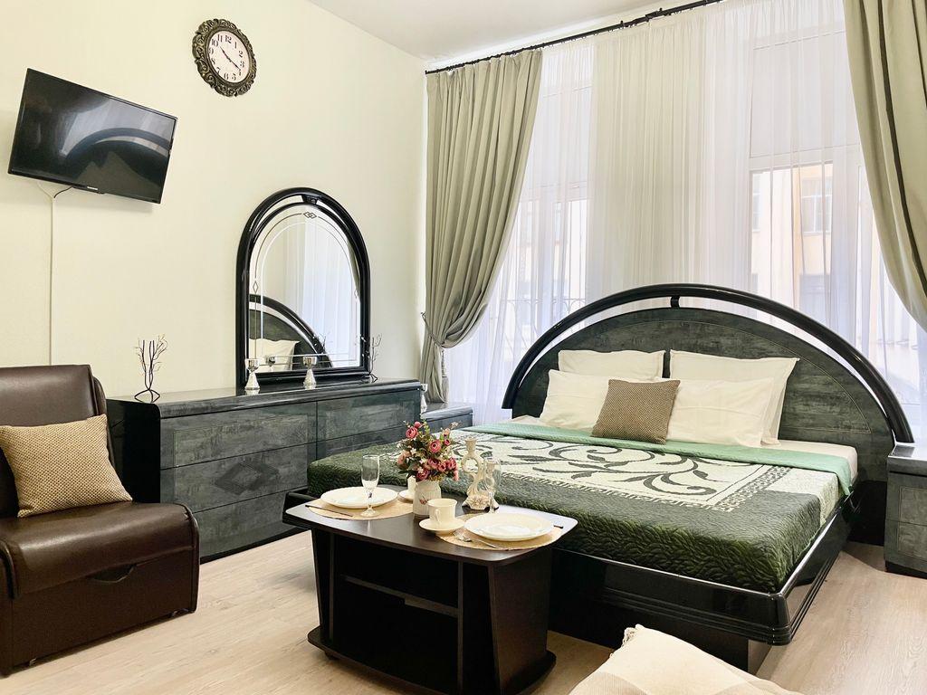 Алфея — Двухместный с 1 кроватью студия делюкс с кроватью king size