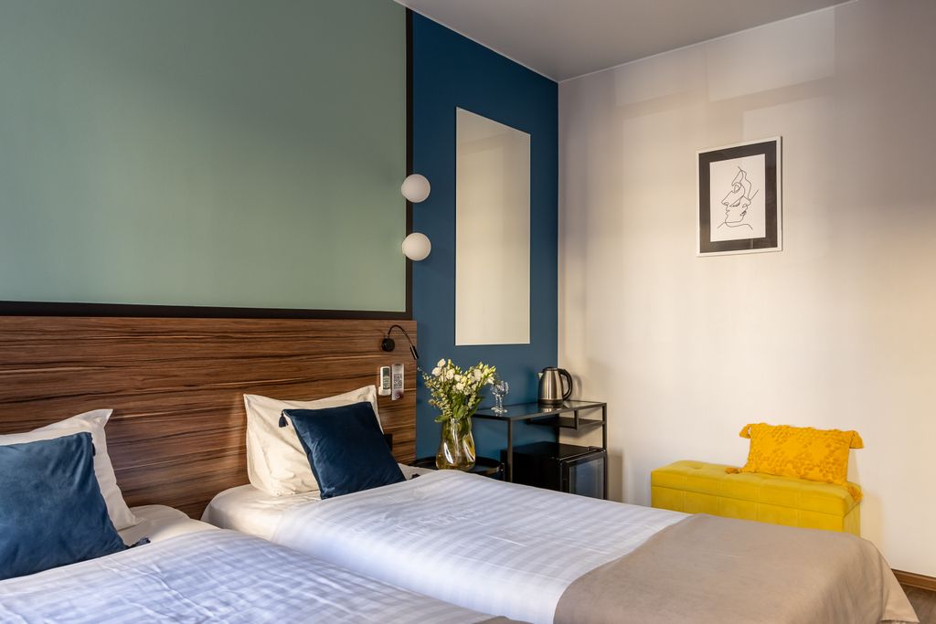 Бутик Отель Номера — Двухместный номер с 2 отдельными кроватями улучшенный