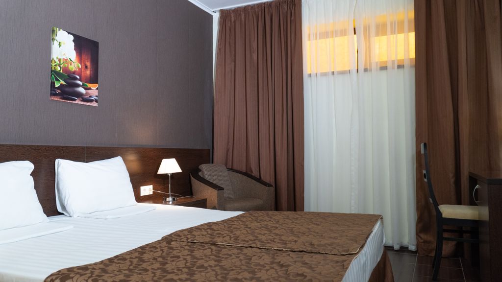 Вилла Лагуна — Двухместный номер с 1 кроватью стандарт эконом, цокольный этаж