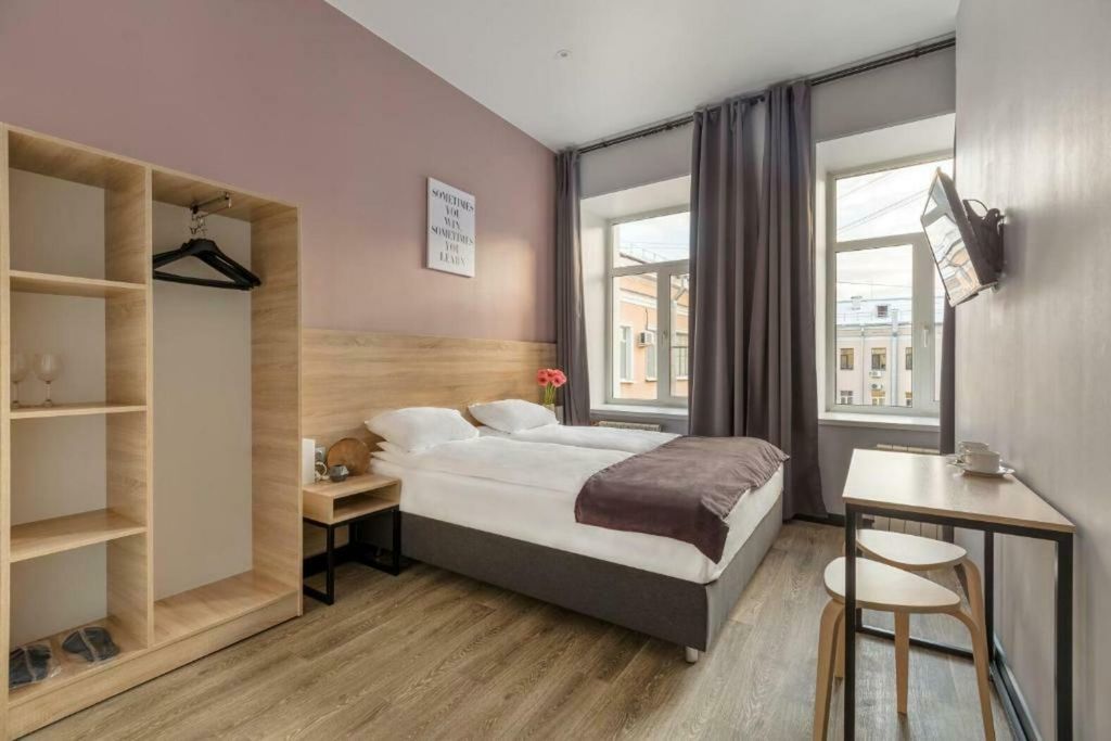 Номера на Гончарной — Двухместный номер с 1 кроватью улучшенный