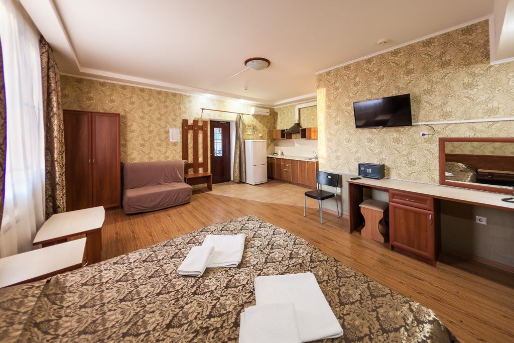 Анапа Патио — Апартаменты Студия с кухонной зоной