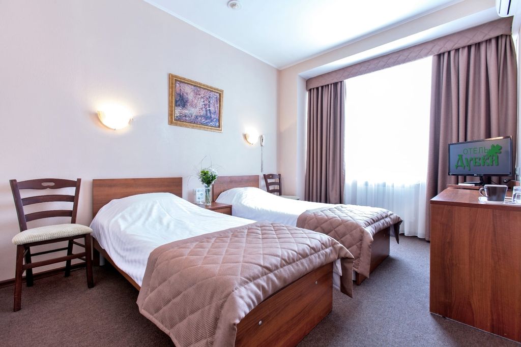 Дубки — Двухместный номер с 2 отдельными кроватями стандарт