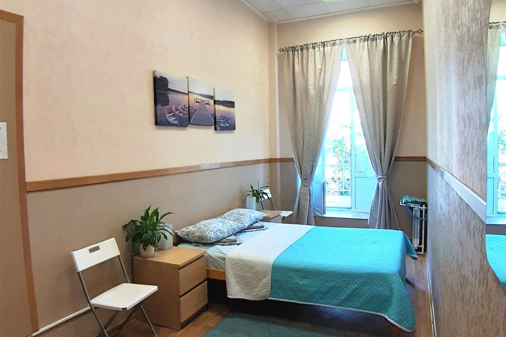 Рус - Самара — Двухместный номер с 1 кроватью и балконом