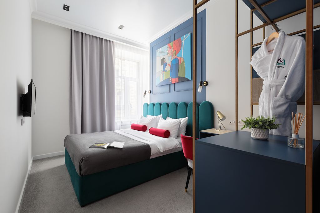 Mix Hotels Rubinstein — Двухместный номер с 1 кроватью стандарт с видом на город