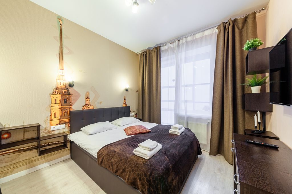 Пулково-апарт — Апартаменты студия люкс с кроватью king size