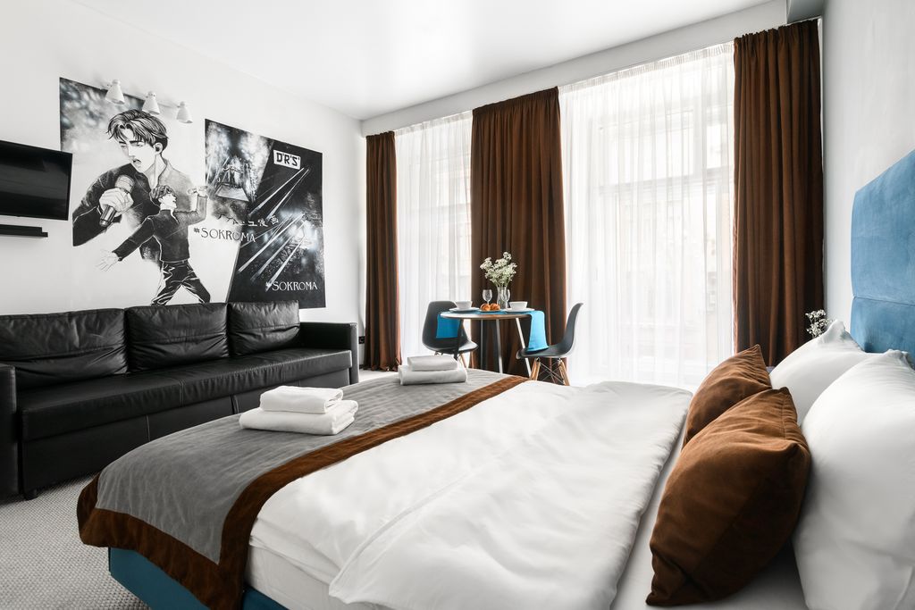 Sokroma ВАУ — Семейный номер люкс с видом на город