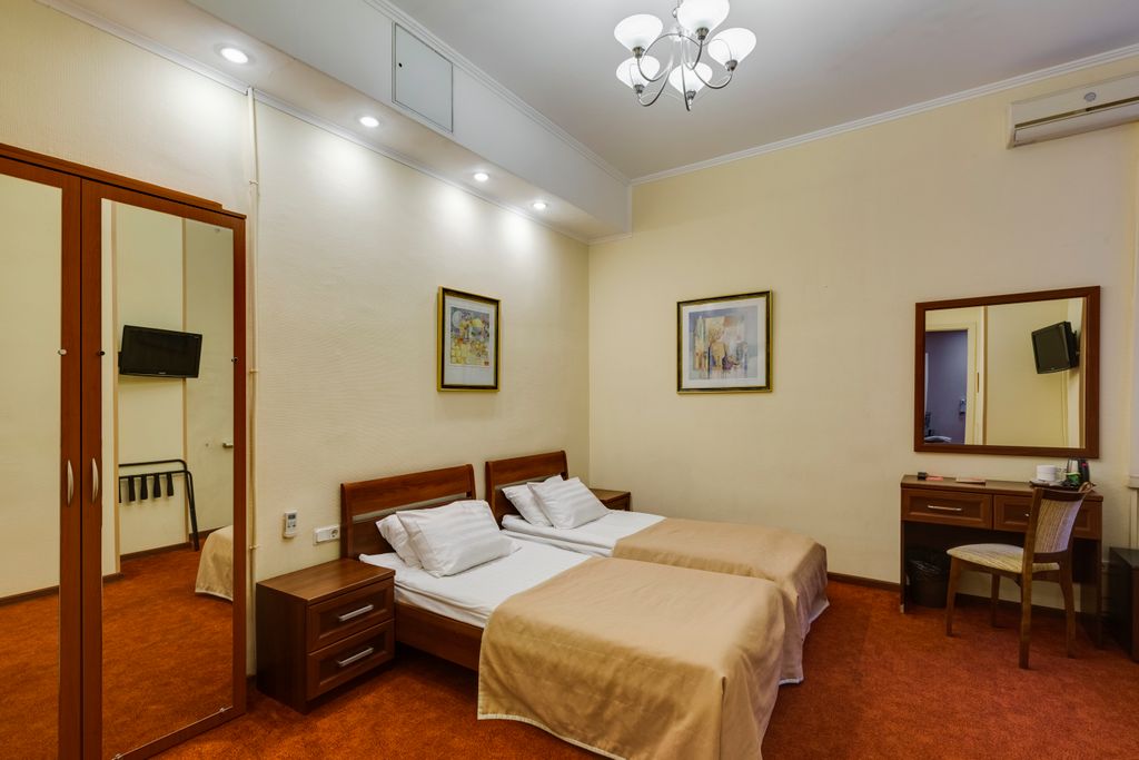 Соло Прима — Двухместный номер с 2 отдельными кроватями стандарт