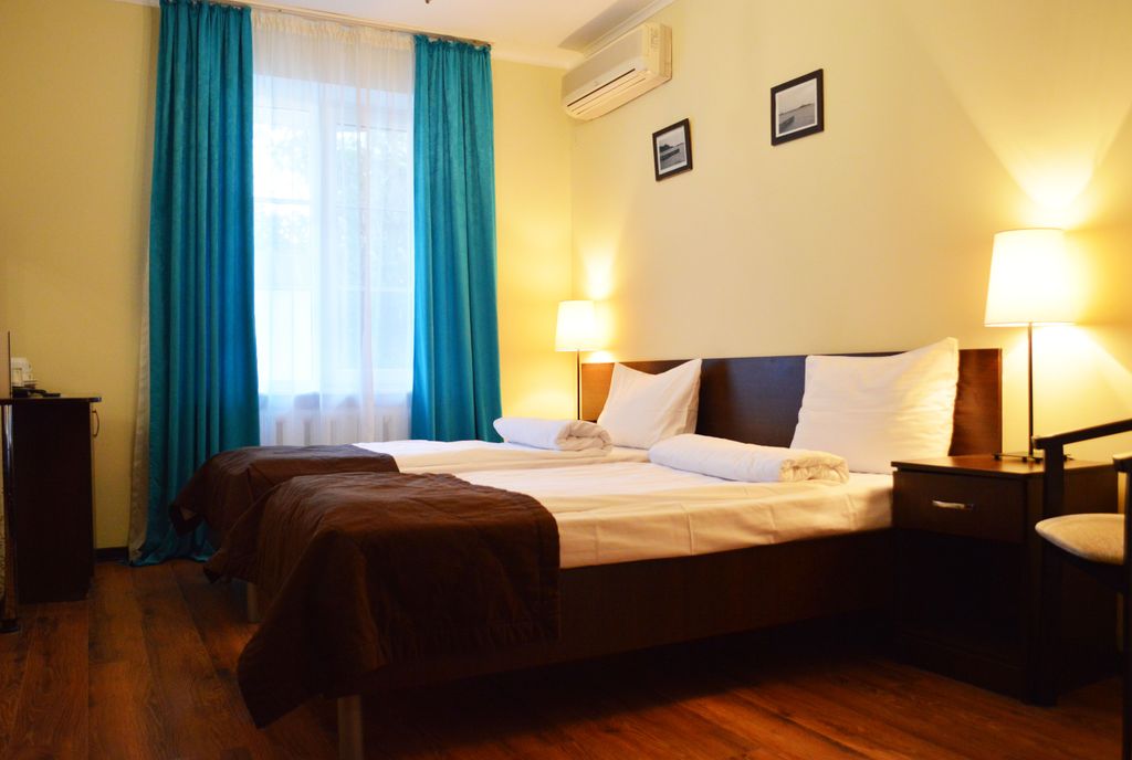 Голубая Лагуна — Двухместный номер с 2 отдельными кроватями стандарт без балкона