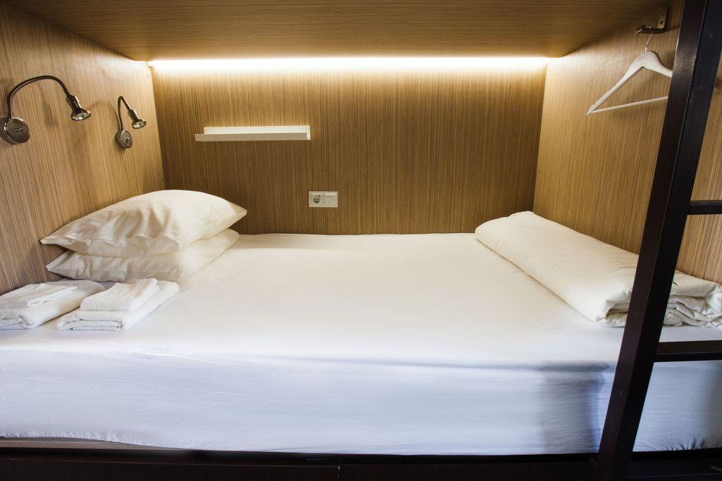 Buran Capsule Hotel — Двухместный номер с 1 кроватью капсула