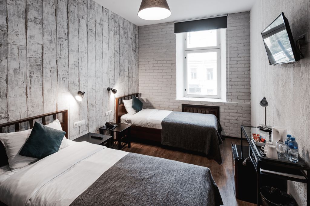 LiKi Loft Hotel — Двухместный номер с 2 отдельными кроватями стандарт