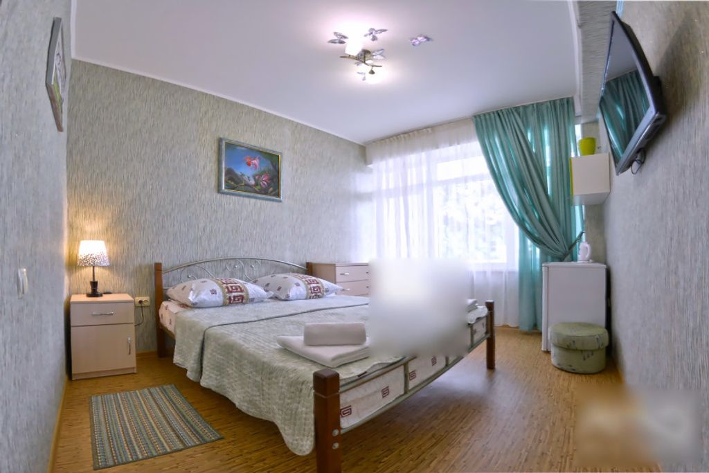 Ангара — Двухместный номер с 1 кроватью  с балконом