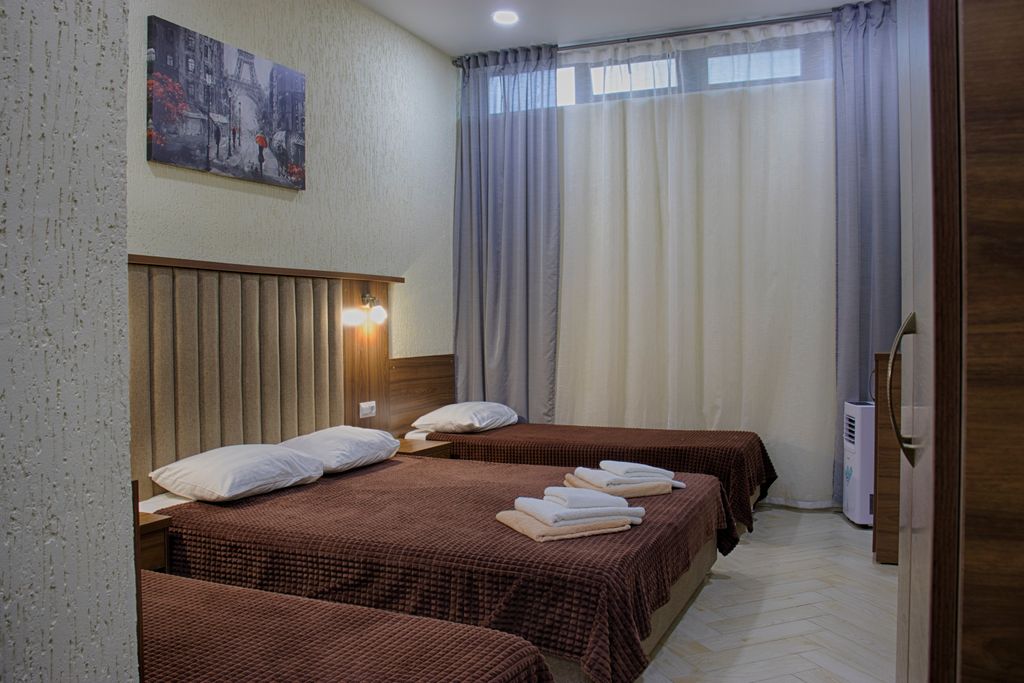 Омега плюс — Двухместный номер с 1 кроватью стандарт в цокольном этаже