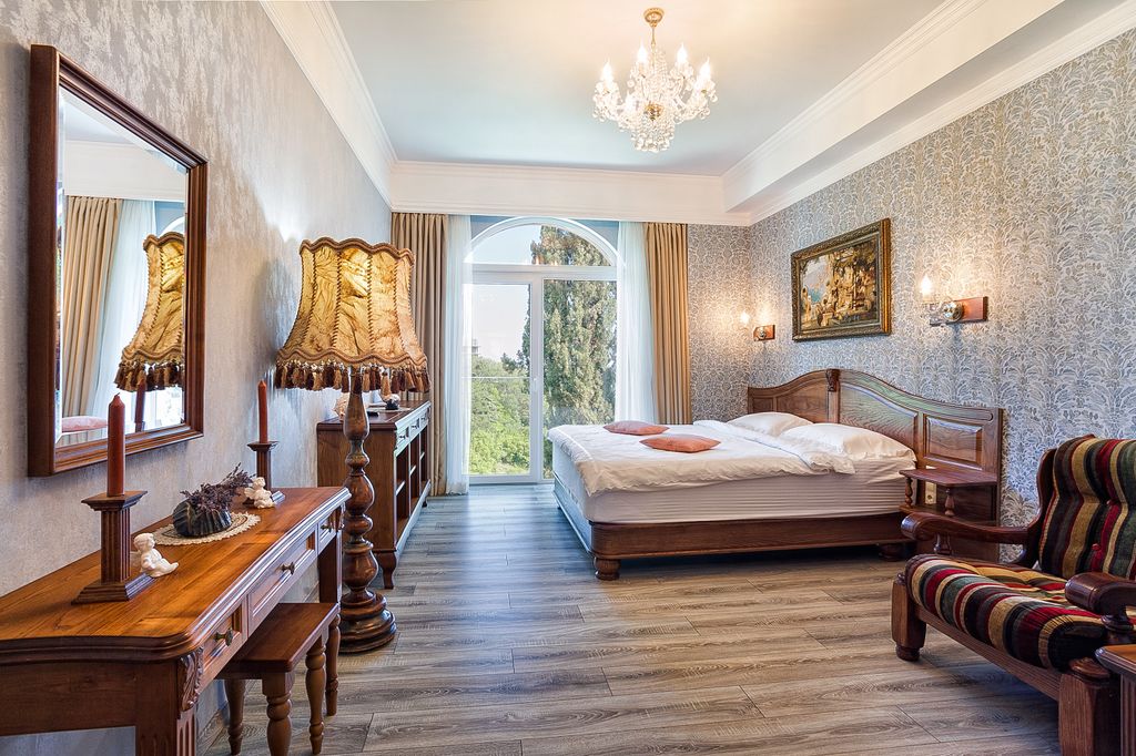 Роза Ветров — Двухместный номер с 1 кроватью делюкс с видом на море