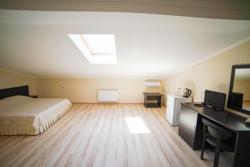 Робинзон — Двухместный номер с 1 кроватью стандарт мансардный