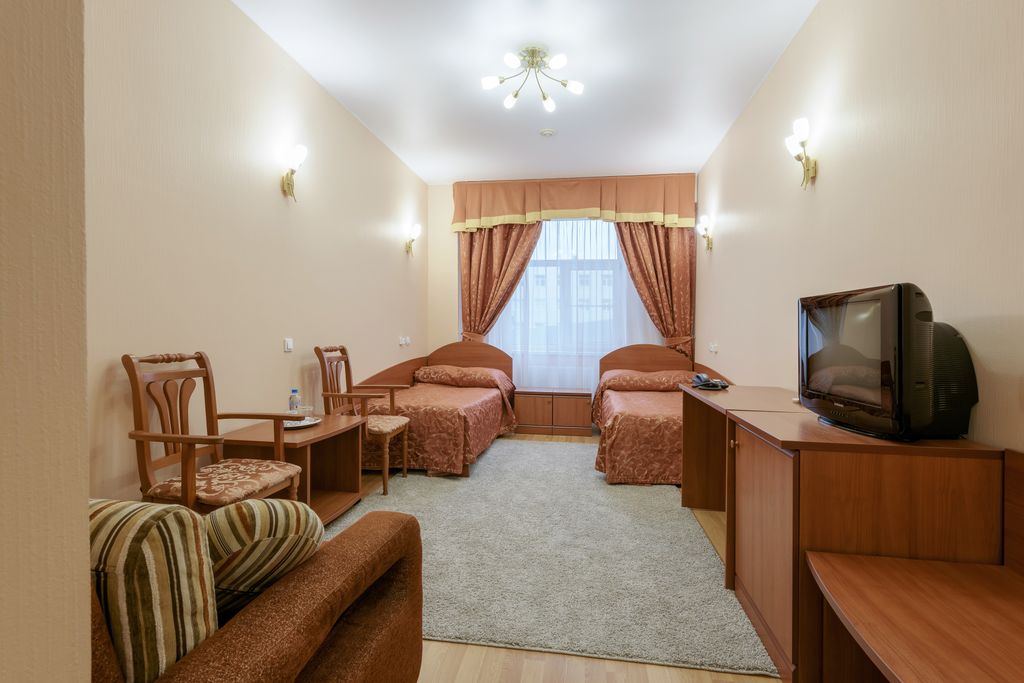 Норд Хаус — Двухместный номер с 2 отдельными кроватями комфорт