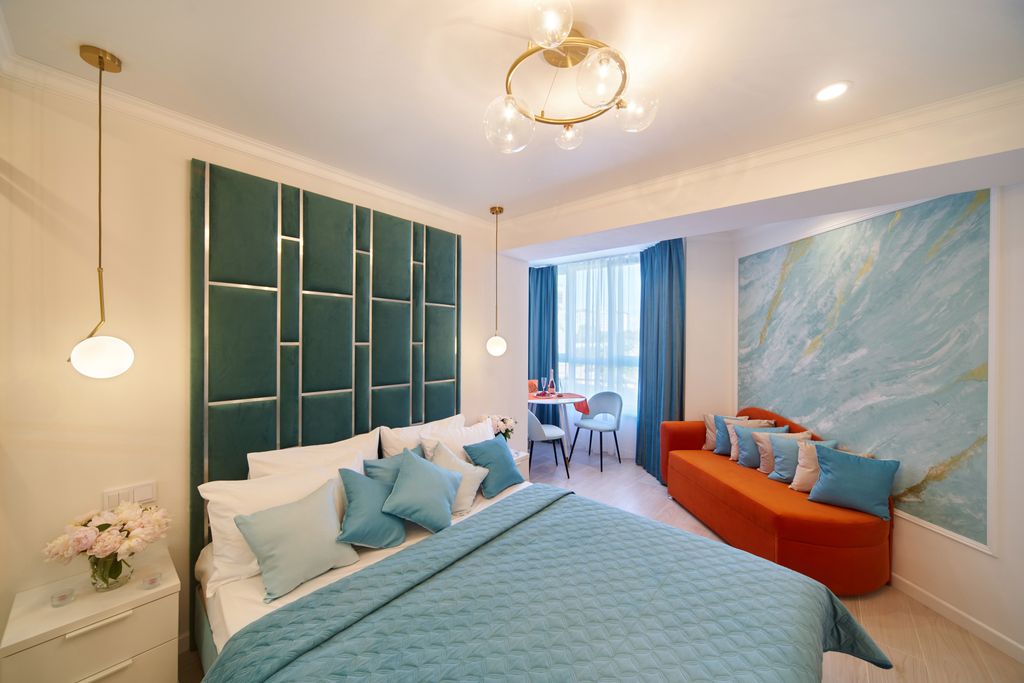 Адмиральская лагуна — Двухместный номер с 1 кроватью deluxe (вид на бассейн)