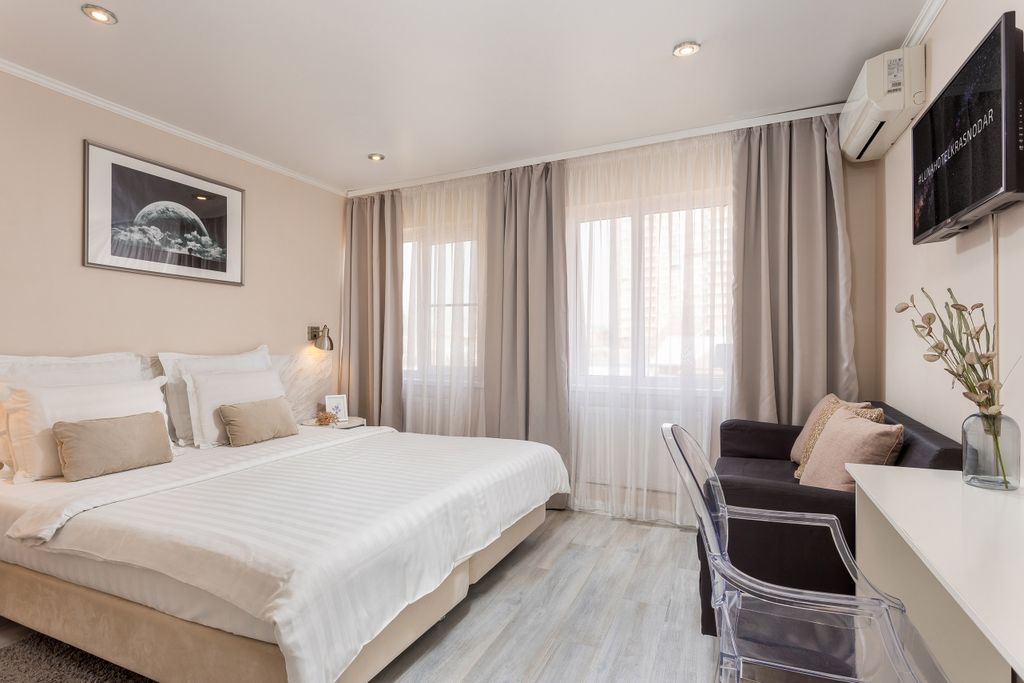 ЛУНА ОТЕЛЬ КРАСНОДАР — Двухместный номер с 1 кроватью стандарт