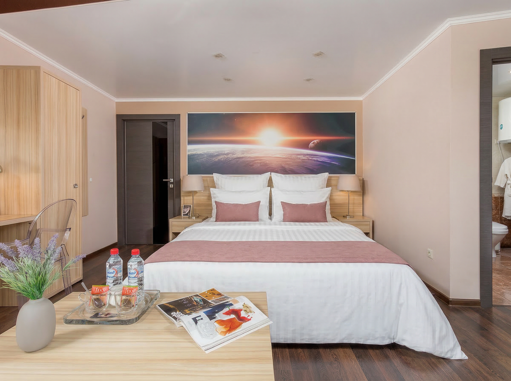 ЛУНА ОТЕЛЬ КРАСНОДАР — Двухместный номер с 1 кроватью улучшенный