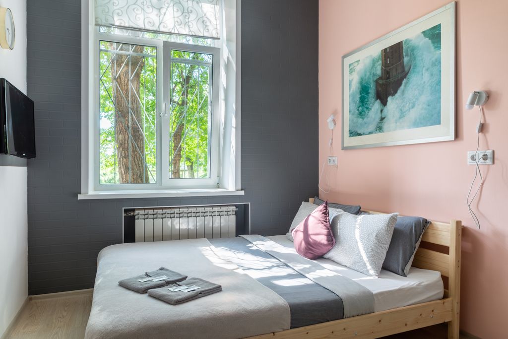 Дип Слип — Двухместный номер с 1 кроватью и собственной ванной комнатой (double room with private bathroom)