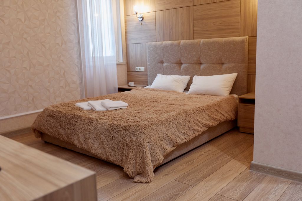 Вилла Мира — Четырёхместный номер без вида с кухней