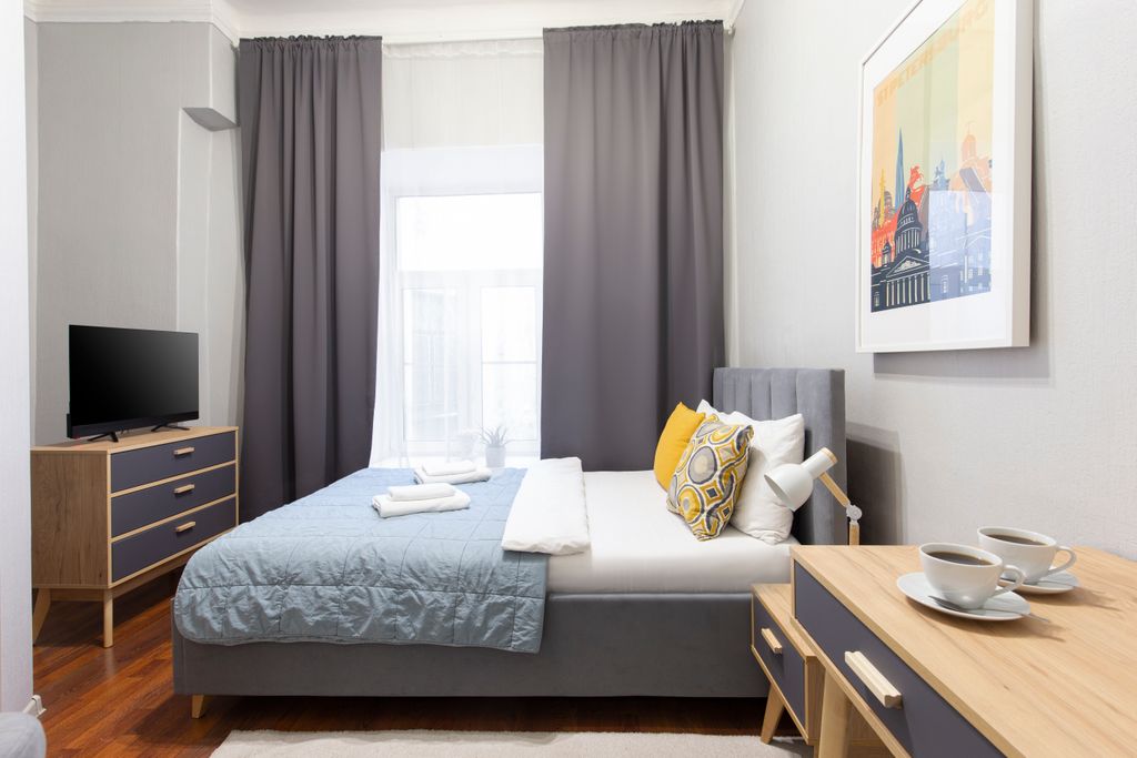 Lopatin Невский 100 — Двухместный номер с 1 кроватью комфорт с видом во двор