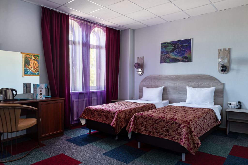 Форт Колесник — Двухместный номер с 2 отдельными кроватями стандарт